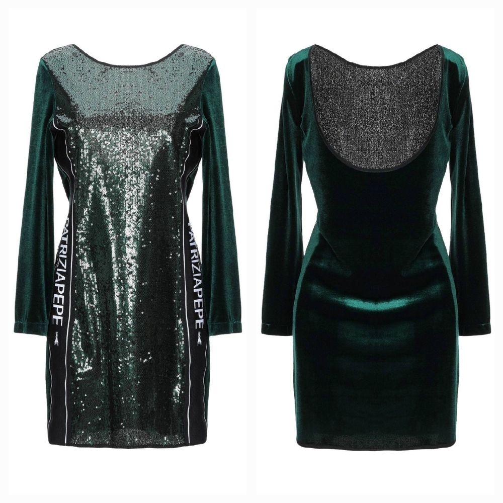 NWT - PATRIZIA PEPE "Green Muse" Dress
